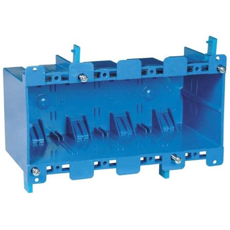 plastic old work electrical box|electrical box for existing wall.